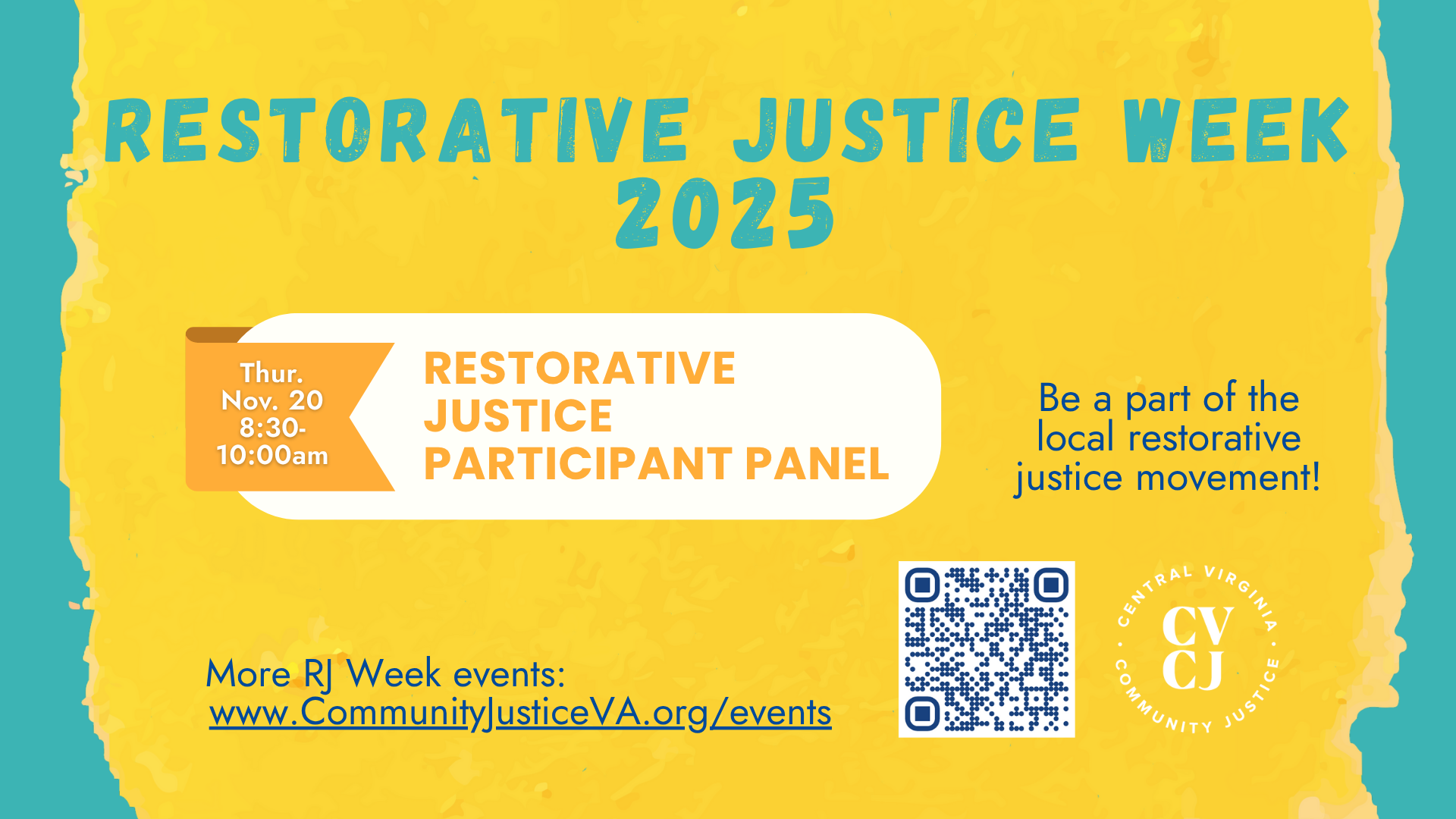 Restorative Justice Participant Panel